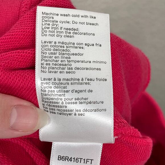 Psycho Bunny Hindes Sweat Shorts Pink Size XXS Drawstring Waist Athleisure - Picture 9 of 13